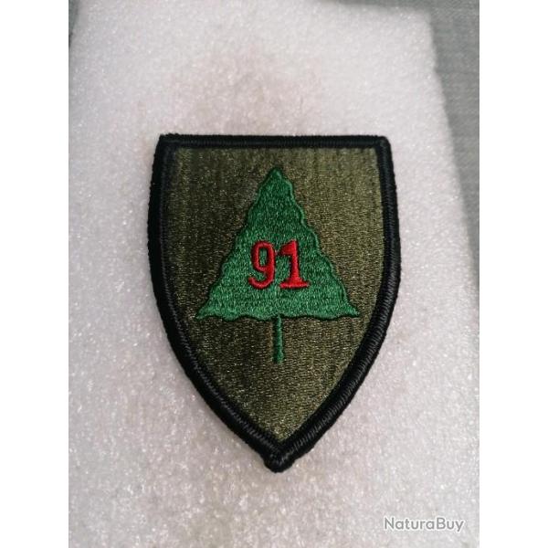 Patch armee us 91ST INFANTRY DIVISION original 2