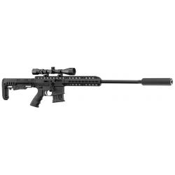 PACK Pallas silence black BA-15 Cal.22LR + lunette + silencieux