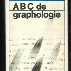abc de la graphologie + le monde de l'écriture du docteur jean rivière , graphologie