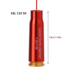 Balle laser Cartouche calibre 7.62x39 + PILES [ EXPEDITION 48H ]