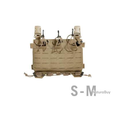 Panneau MOLLE Lasercut Tasmanian Tiger Pour Porte-plaque MkIII – Coyote, Cordura 700 Deniers