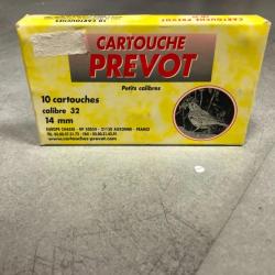 Cartouches PREVOT cal 32 14mm plomb n 5