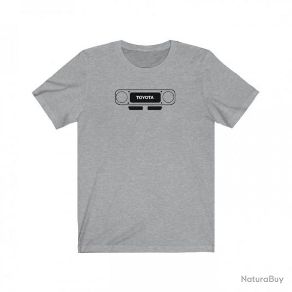 Outpost Toyota Fj40 Serie Two T Shirt Gris