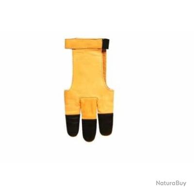 SPG 1pc tir à l'arc trois doigts gants épaissi bouts des doigts traditionnel arc classique chaîne gants  18