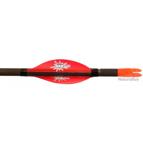 GASPRO - Plumes OLYMPIC 1.75" DROITIER (RH) NOIR