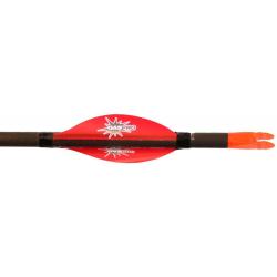 GASPRO - Plumes OLYMPIC 1.75" GAUCHER (LH) NOIR