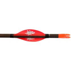 GASPRO - Plumes OLYMPIC 1.75" GAUCHER (LH) ROUGE