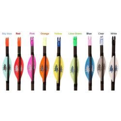 GASPRO - Plumes OLYMPIC 1.75" DROITIER (RH) CLEAR