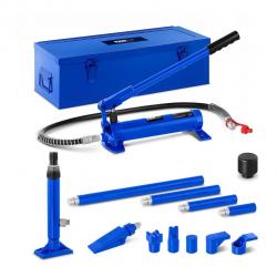 Presse hydraulique carrosserie 4 rallonges 4 000 kg bleu 14_0003143