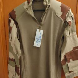 2 chemises ubas sable taille 108C neuves / armée légion
