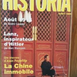 Historia n° 512   -*- Lanz inspirateur d'Hitler -*-       1989