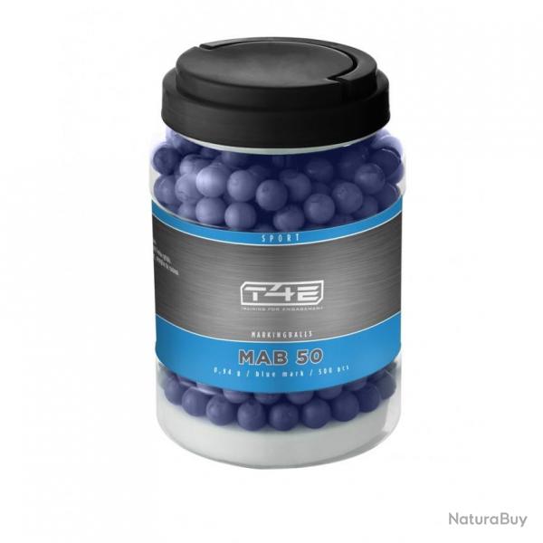 BILLES PEINTURE BLEUE CAL 50 - 500
