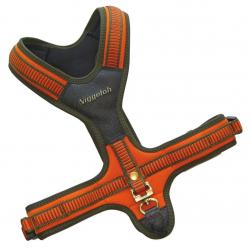 Niggeloh Harnais Orange M cou 49 cm ventre 54-91 cm