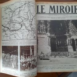 Le miroir du 9 aout 1914 au 3 aout 1919 EN 5 VOLUMES