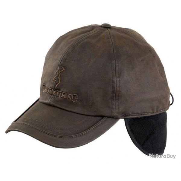 CASQUETTE WINTER HUILEE POLAIRE VERTE BROWNING