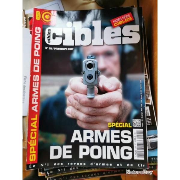 Revue magazine cibles hors srie n28 n28 special armes de poings