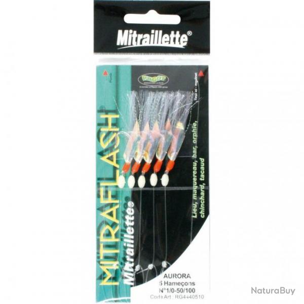 Bas de ligne mer ragot mitraillette mitraflash aurora 5 H3/0  60/100