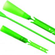 Boîte de 24 plioirs ronds 65 mm pour pêche au coup