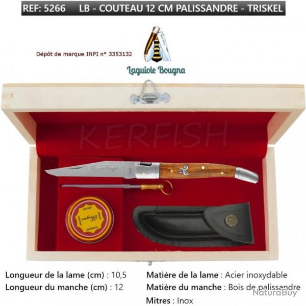 Coffret Couteau N5266 Pliant TRISKEL Laguiole BOUGNA