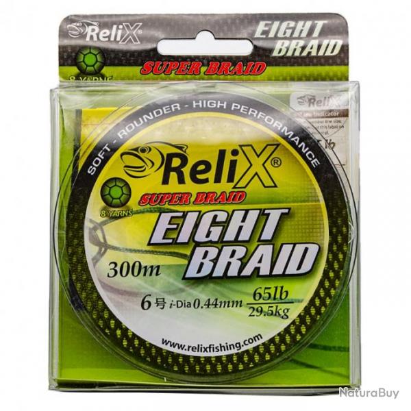 Relix Tresse Eight Braid 65lb