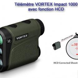 Télémètre VORTEX Impact 1000 avec fonction HCD