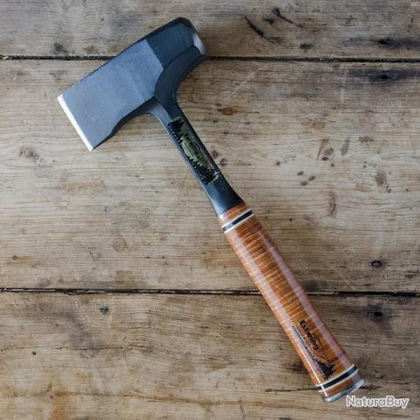 Tomahawk Hache Estwing Fireside Friend Splitting Tool Stacked Leather Made In USA ESEFF4SE