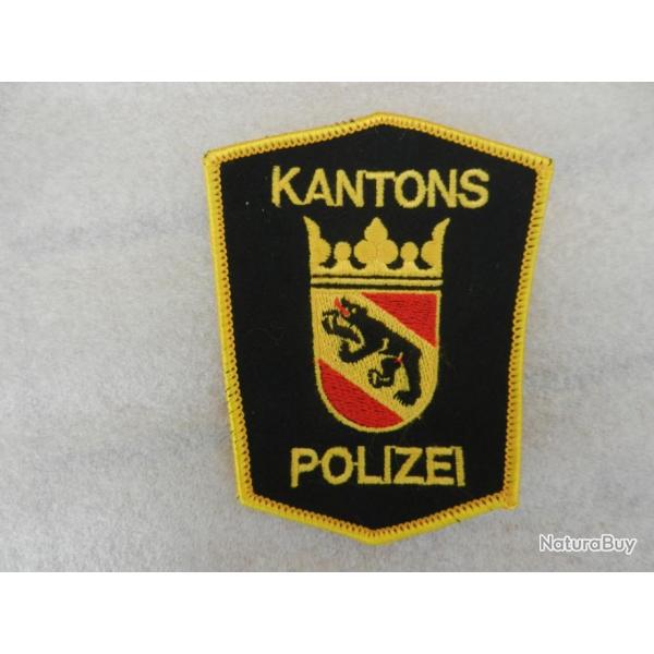 ancien insigne badge Police cantonale suisse
