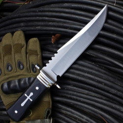 Poignard De chasse SURVIE 28CM Type Rambo  Etui Ceinture 3 FR471
