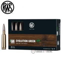 20 Munitions RWS Cal 6,5 Creedmoor 93gr Evo Green