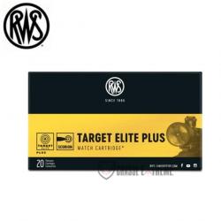 20 Munitions RWS Cal 338 Lapua Mag 250gr Target Elite Plus Match