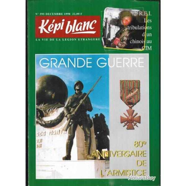 kpi blanc 595 dcembre 1998 , grande guerre 80e anniversaire , la courtine, chiens de guerre ,