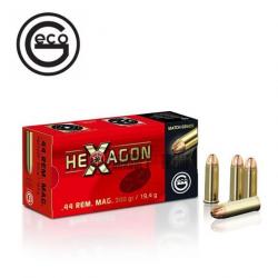 Promo 50 Munitions GECO cal 44 Rem Mag 300gr Hexagon