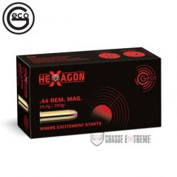 50 Munitions GECO Cal 44 Rem Mag 300gr Hexagon