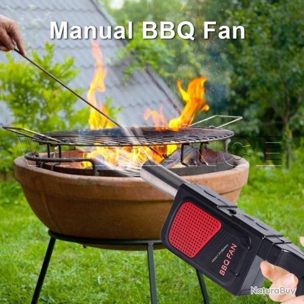Ventilateur Souffleur pour Barbecue Cheminee, Modele: B