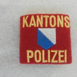 ancien fourreau d'épaule Police cantonale suisse Zurich