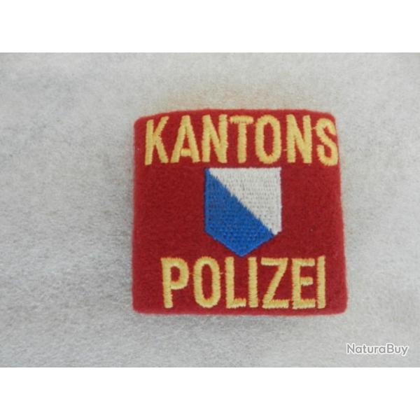 ancien fourreau d'paule Police cantonale suisse Zurich