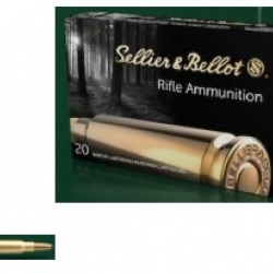 Cartouches munitions à Balles Sellier & Bellot SP cal.30-06 spring 180grs 11.7g par 20