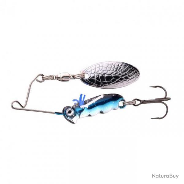 Spro Larva Micro Spinnerbait 4cm 7gr Chrome Blue