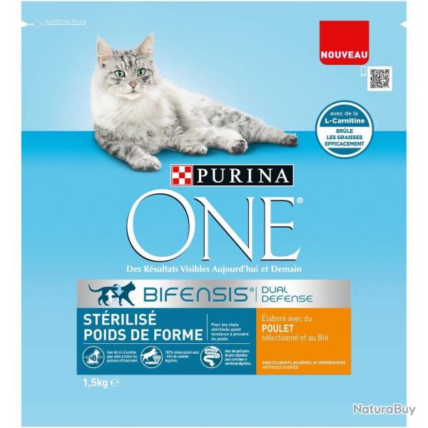 ONE CHAT STERILISED POULET ET BLE 7.5KGS