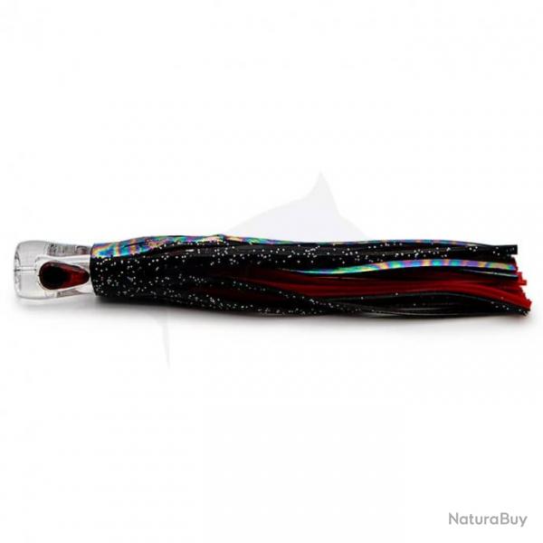 C&H Lures Alien Vinyle Noir Rouge