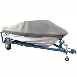 Bâche de bateau couverture de bateau housse de bateau jusqu'à 565 cm x 245 cm gris type 3 03_0000978
