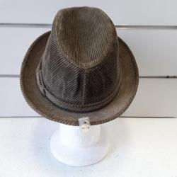 AXEL6710  CHAPEAU FAVORY VERT VELOURS  TAILLE 61 NEUF
