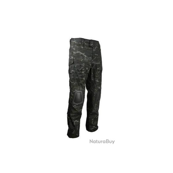 Pantalon WARRIOR - type "MULTICAM BLACK" - btp black - mtp black