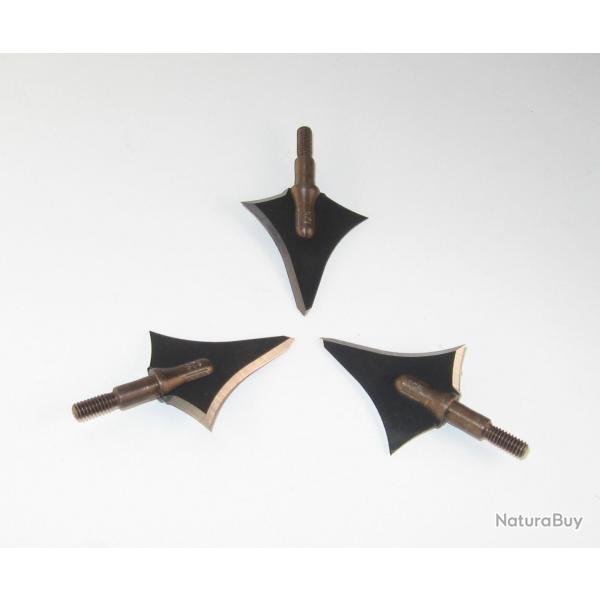 Kudu Contour - Pointes Contour 125 grains / Pack de 3