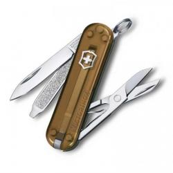Couteau suisse Classic SD translucide, Couleur marron translucide [Victorinox]