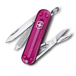 Couteau suisse Classic SD translucide, Couleur rose translucide [Victorinox]