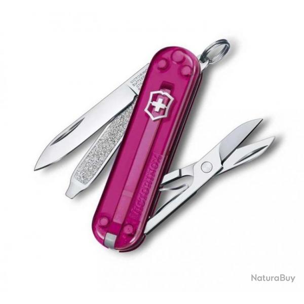 Couteau suisse Classic SD translucide, Couleur rose translucide [Victorinox]