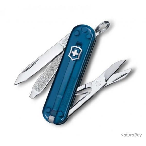 Couteau suisse Classic SD translucide, Couleur bleu nuit translucide [Victorinox]