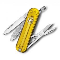 Couteau suisse Classic SD translucide, Couleur jaune translucide [Victorinox]