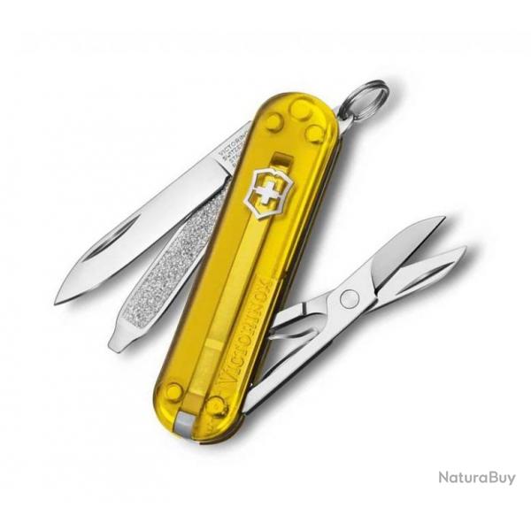 Couteau suisse Classic SD translucide, Couleur jaune translucide [Victorinox]